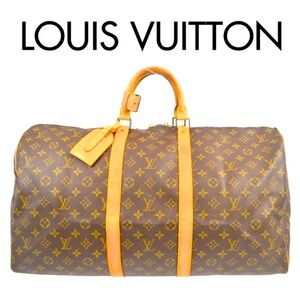 Louis Vuitton Keepall 55 Bandouliere Travel Bag